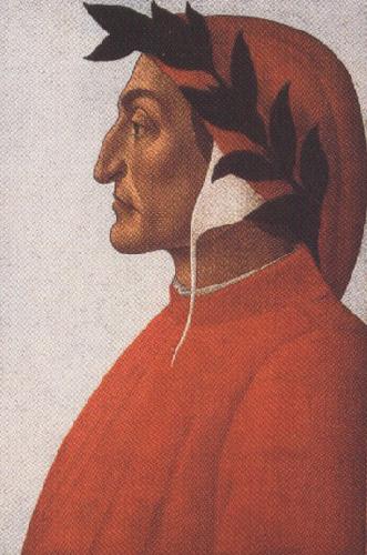 Sandro Botticelli Portrait of Dante Alighieri (mk36) France oil painting art